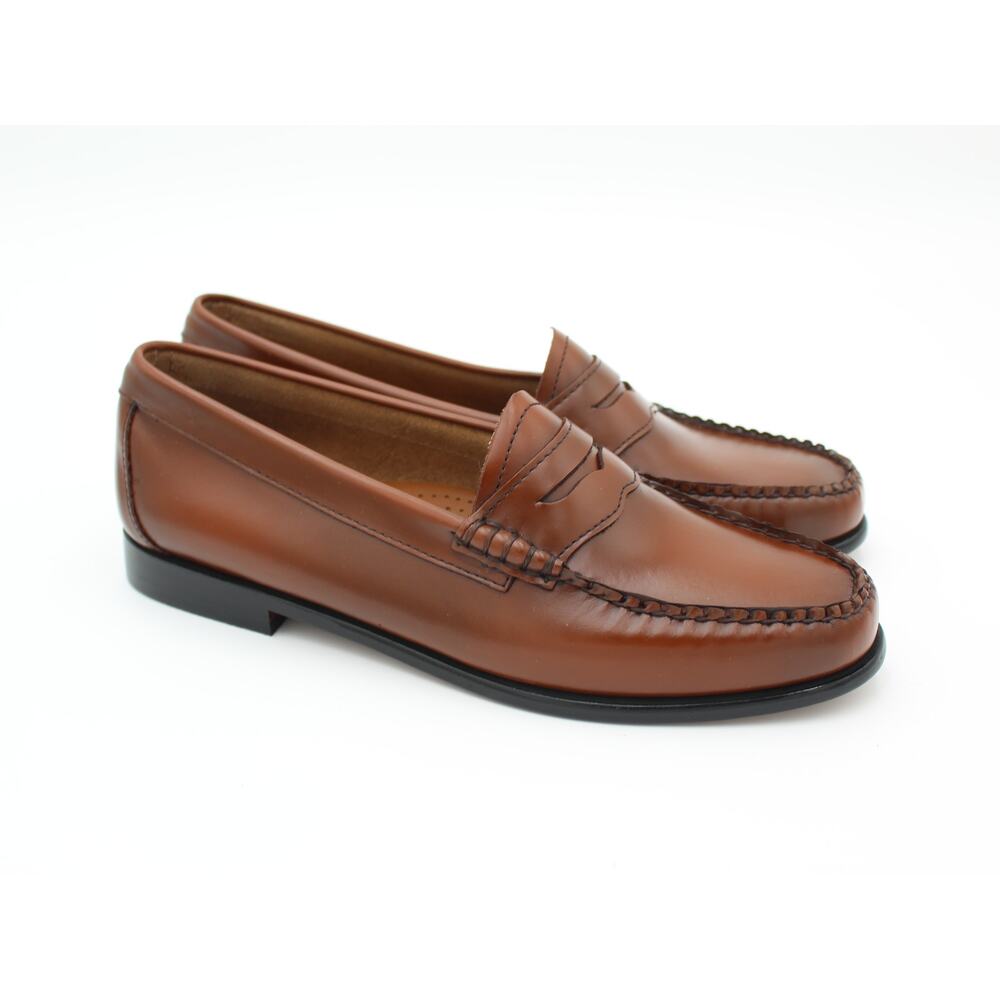 G H Bass Weejuns Penny Loafer Womens Size 10 Brown Leather Preppy Classic Shoe